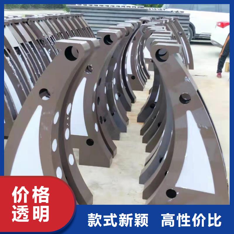 桥梁护栏木纹转印护栏价格透明从源头保证品质