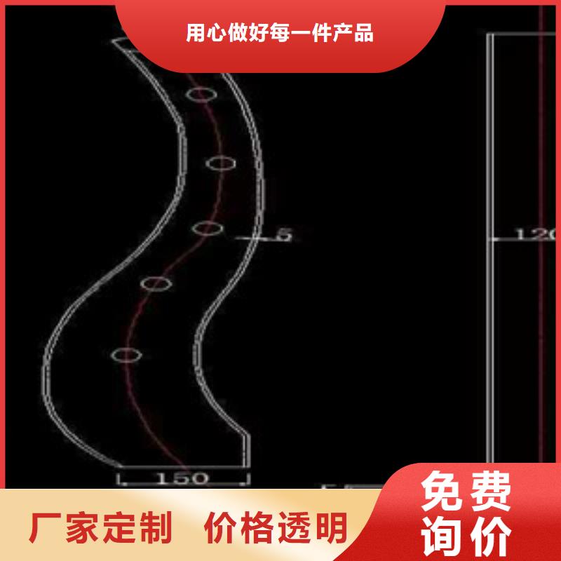 桥梁护栏立柱国道抗冲击围栏通过国家检测附近公司