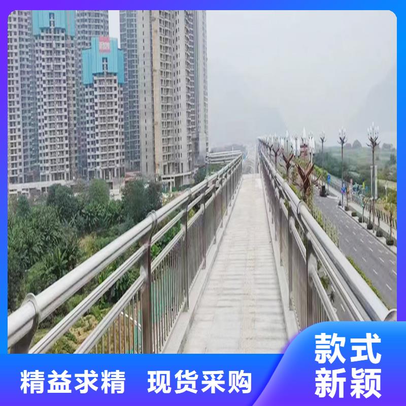 201不锈钢桥梁护栏工厂现货供应上色均匀不锈钢河道护栏当地品牌