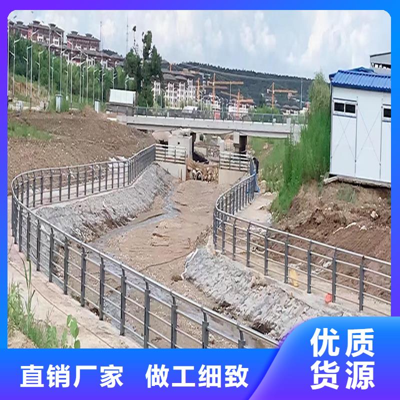 304不锈钢复合管源头工厂量大品质优异不锈钢天桥护栏适用场景