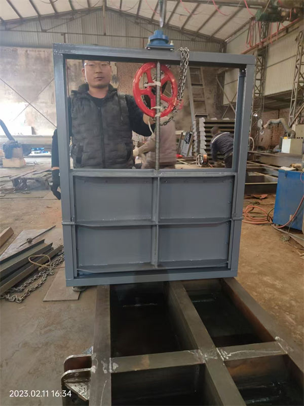 不锈钢闸门一体式不锈钢闸门的图文介绍