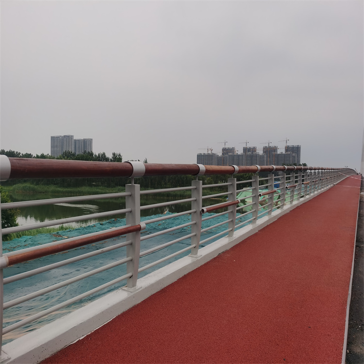 氟碳漆喷塑防撞护栏景观灯光护栏厂家精品优选