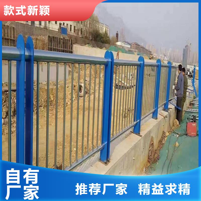 防撞护栏_镀锌管景观护栏工程施工案例厂家直销直供