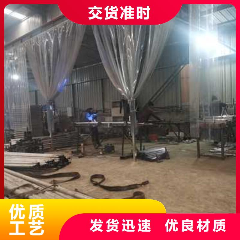 不锈钢复合管护栏人车分流栏厂家货源本地厂家