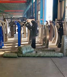 护栏灯光护栏实拍展现