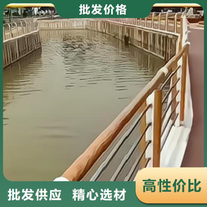 仿木纹河道护栏栏杆不锈钢河道栏杆生产基地厂家销售