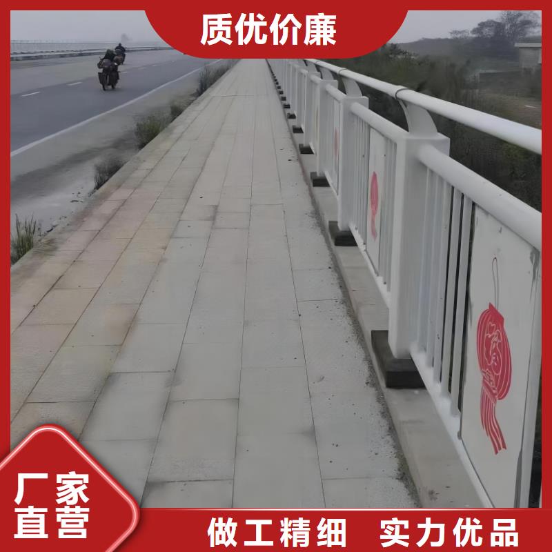 灯光河道护栏栏杆河道景观铁艺栏杆非标加工定制快速生产