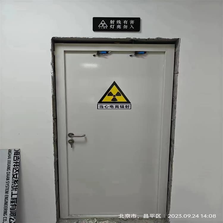 防辐射电动铅门支持定制