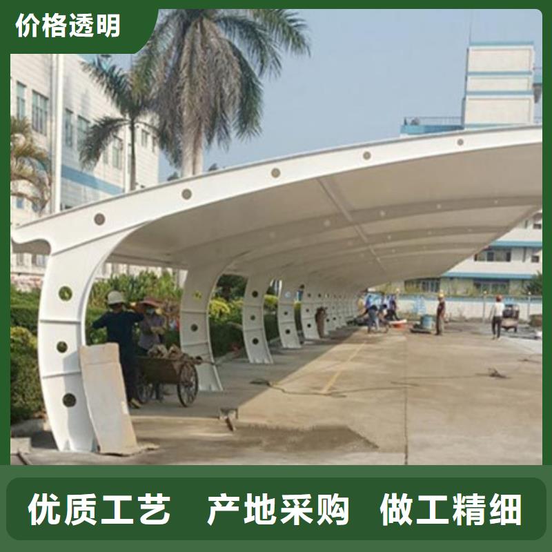 【自行车停车棚户外智能候车亭用心经营】当地货源