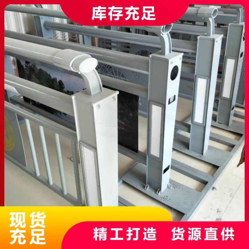 桥梁护栏立柱201不锈钢复合管做工细致同城品牌