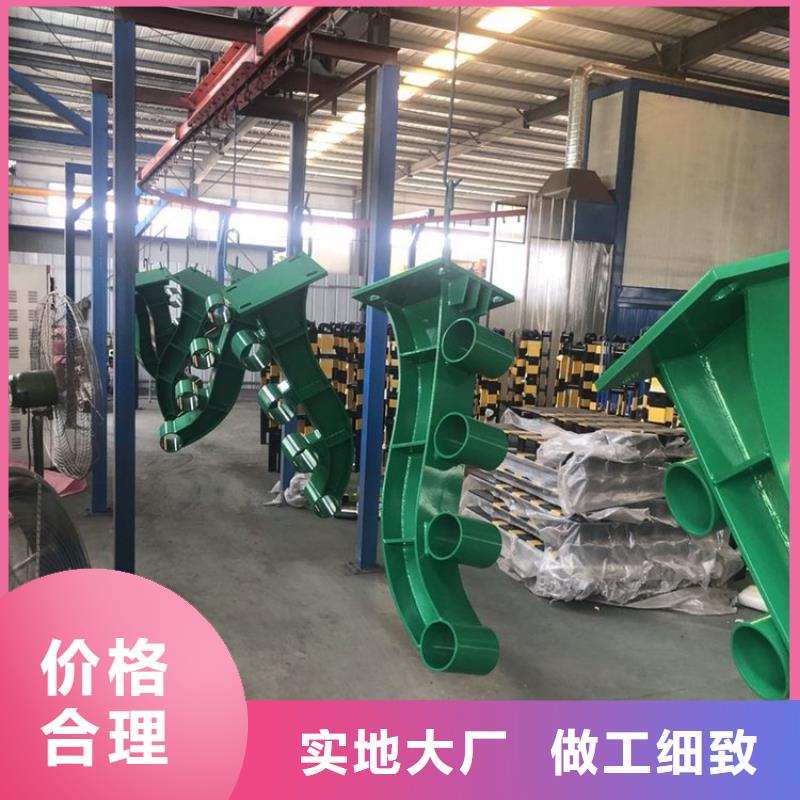 桥梁护栏立柱,不锈钢复合管栏杆客户满意度高大厂家实力看得见