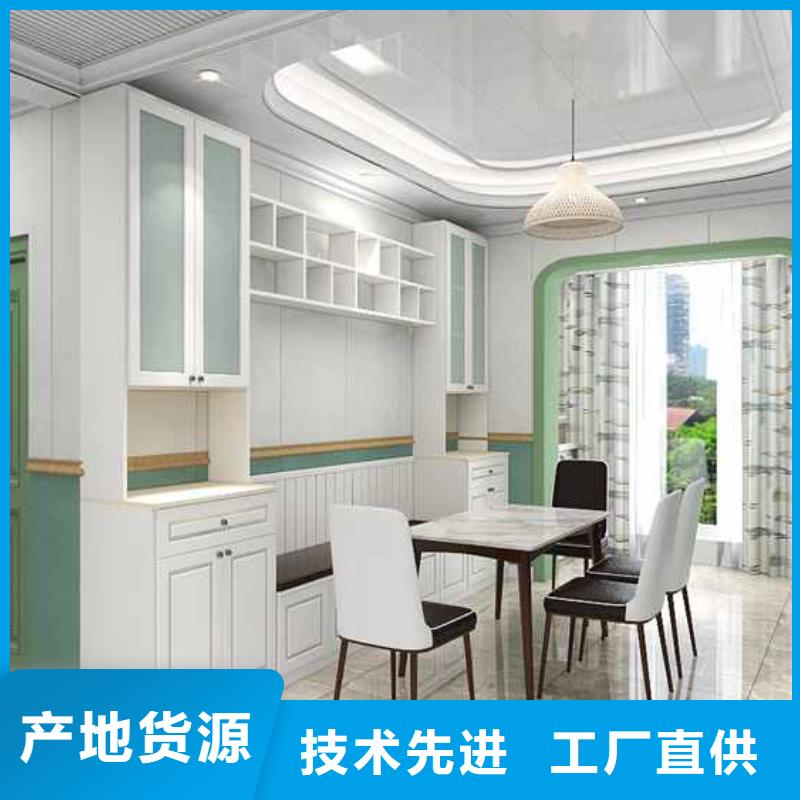 竹木纤维集成墙板_格栅工程施工案例本地厂家