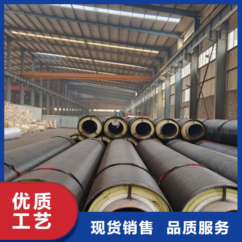 钢套钢岩棉保温管,钢套钢保温管厂实力派厂家当地厂家