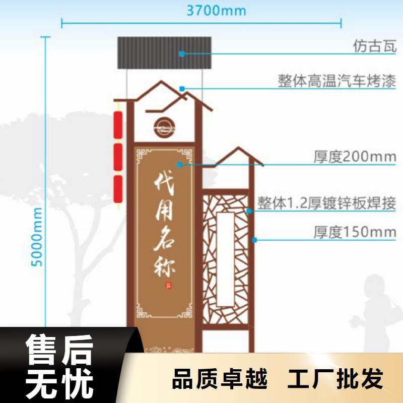 景区内度假区民宿标识牌采购本地制造商