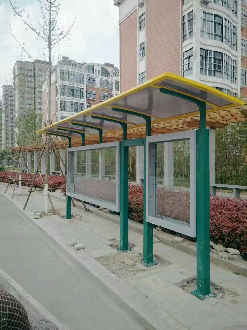 ​公交站台指路牌用心细节出厂严格质检