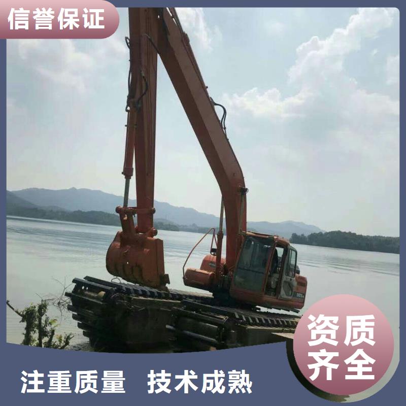 水上挖掘机租赁-大小船挖租赁公司实力公司实力团队