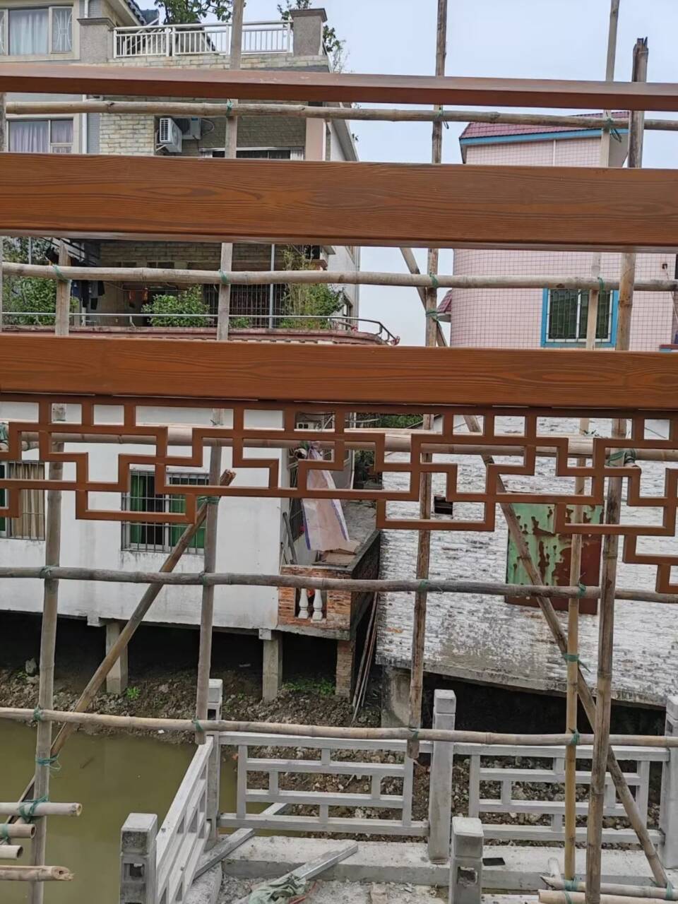 园林建筑木纹漆，内外墙木纹漆，艺术涂料施工价格