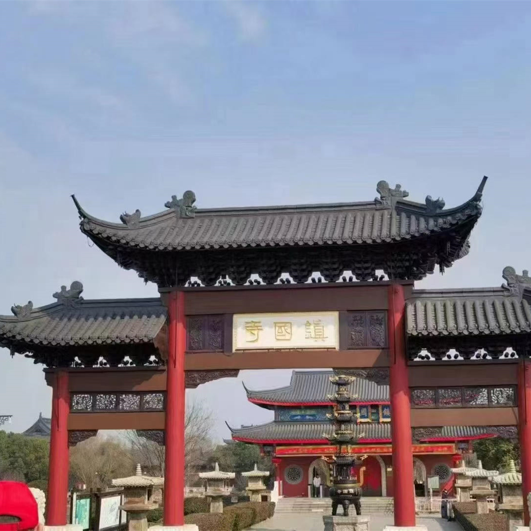 古建屋面琉璃瓦 仿古脊瓦厂家-可来厂参观