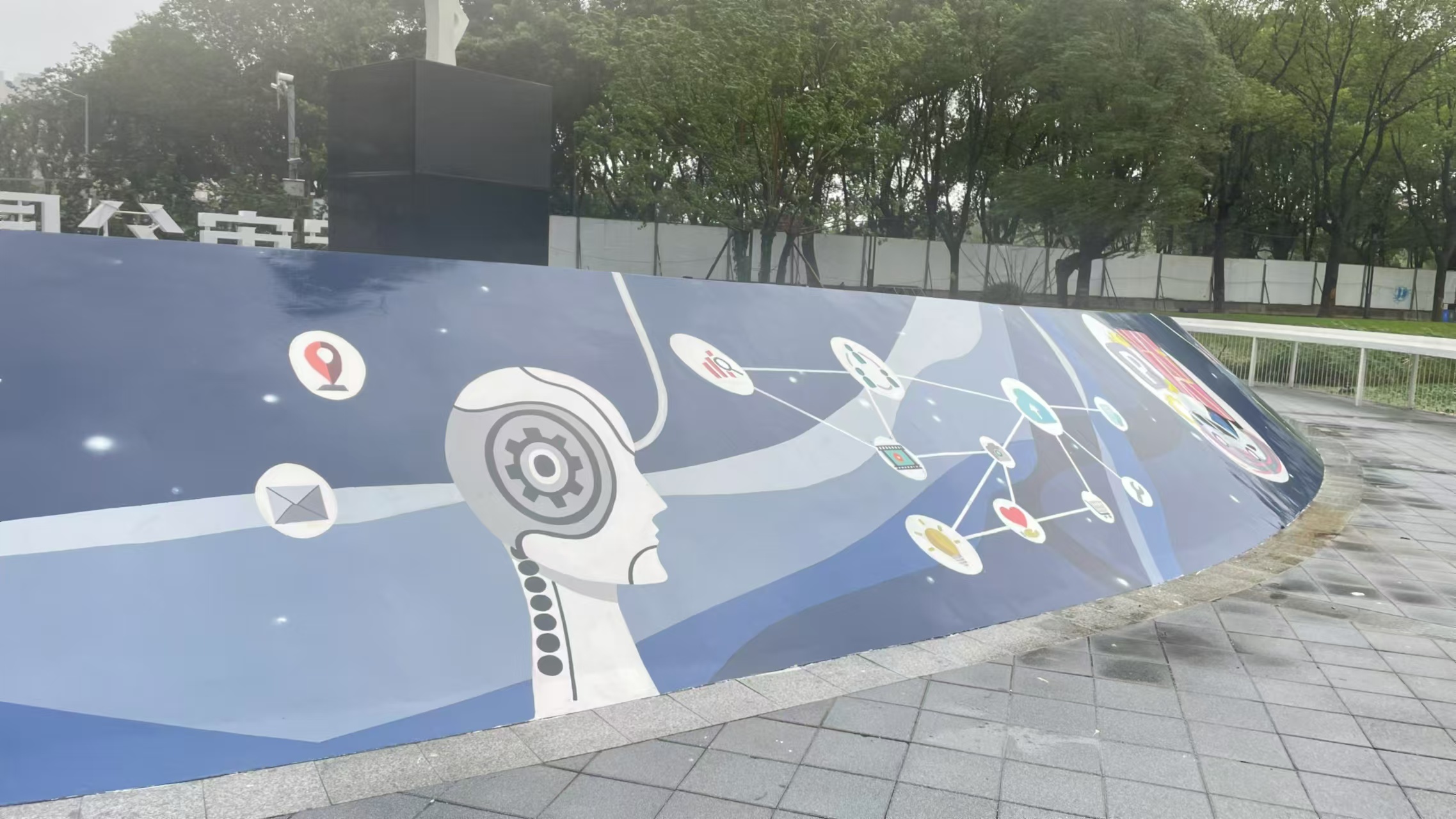 外墙彩绘手绘墙绘公司团队