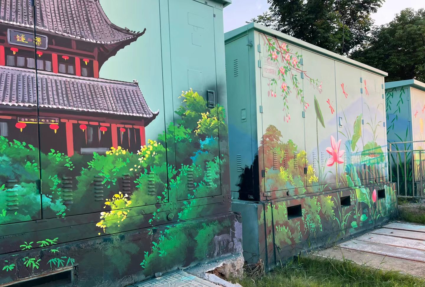 美丽乡村彩绘手绘墙绘团队