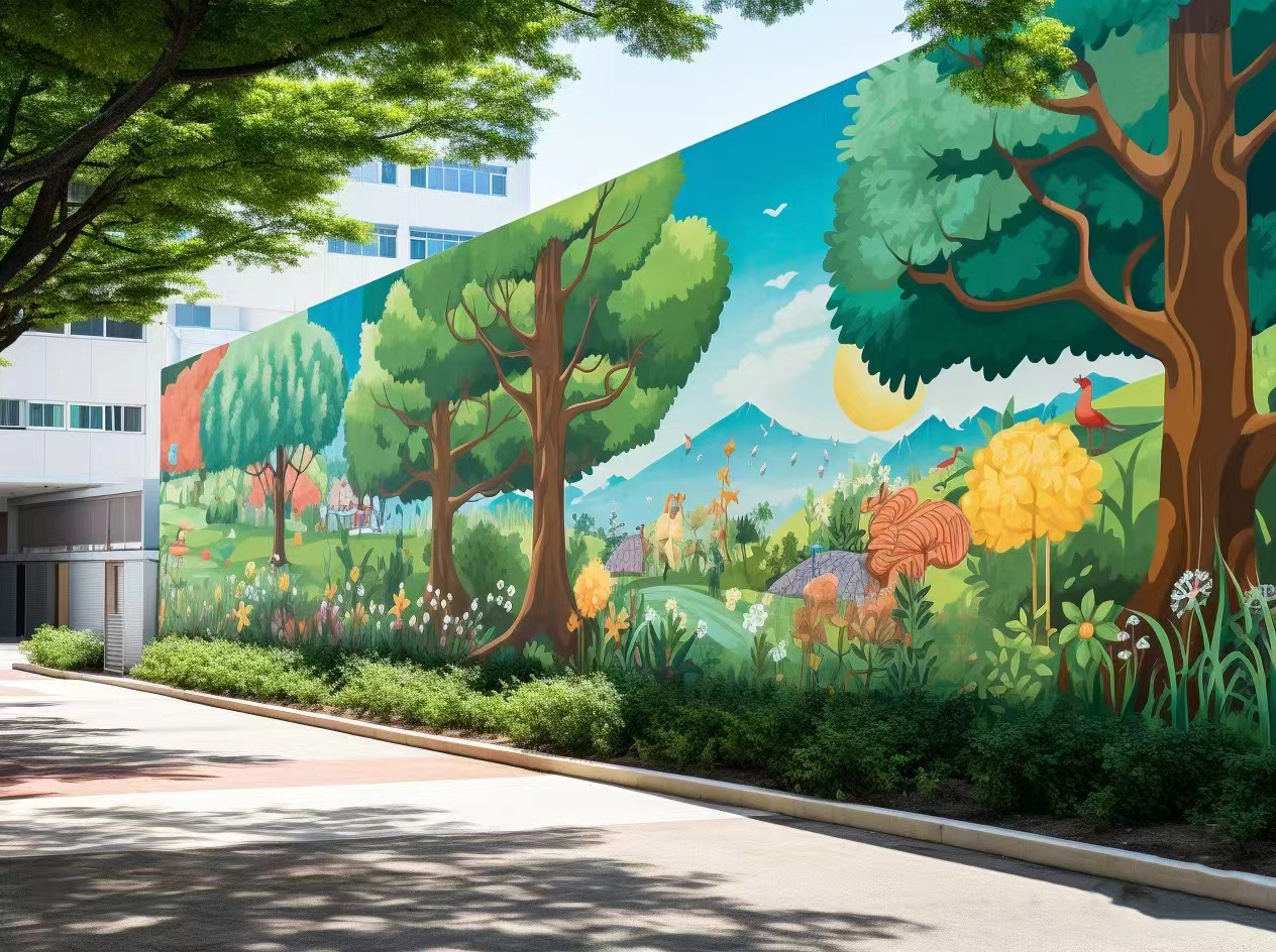 壁画彩绘手绘涂鸦绘画团队