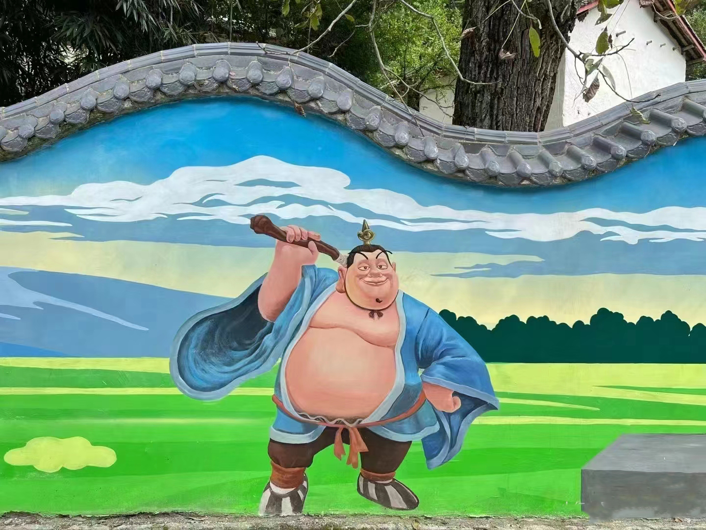 韶关乳源新丰墙面绘画墙体绘画手绘团队