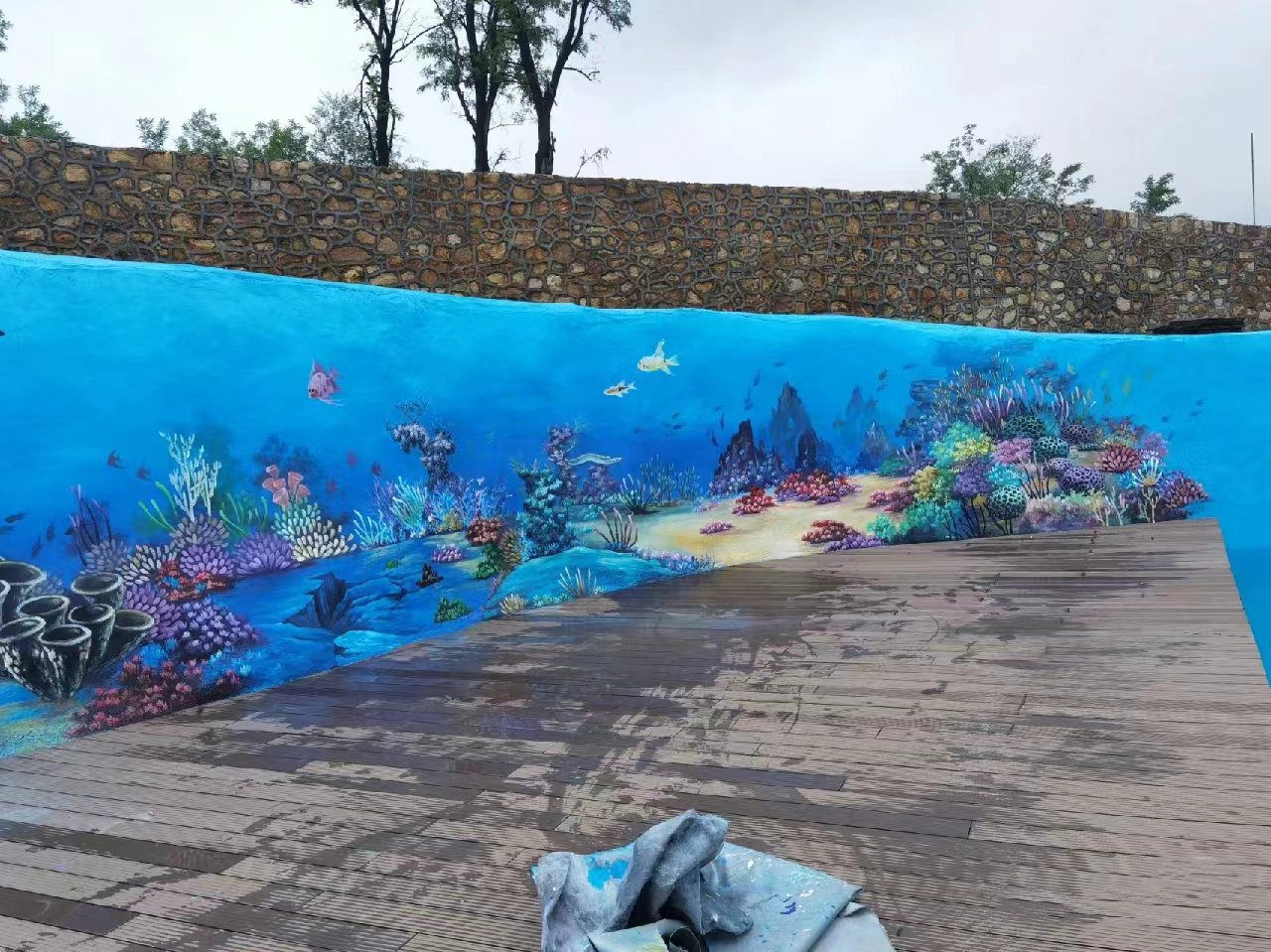永州宁远江永文化墙彩绘手绘壁画工作室当地服务商
