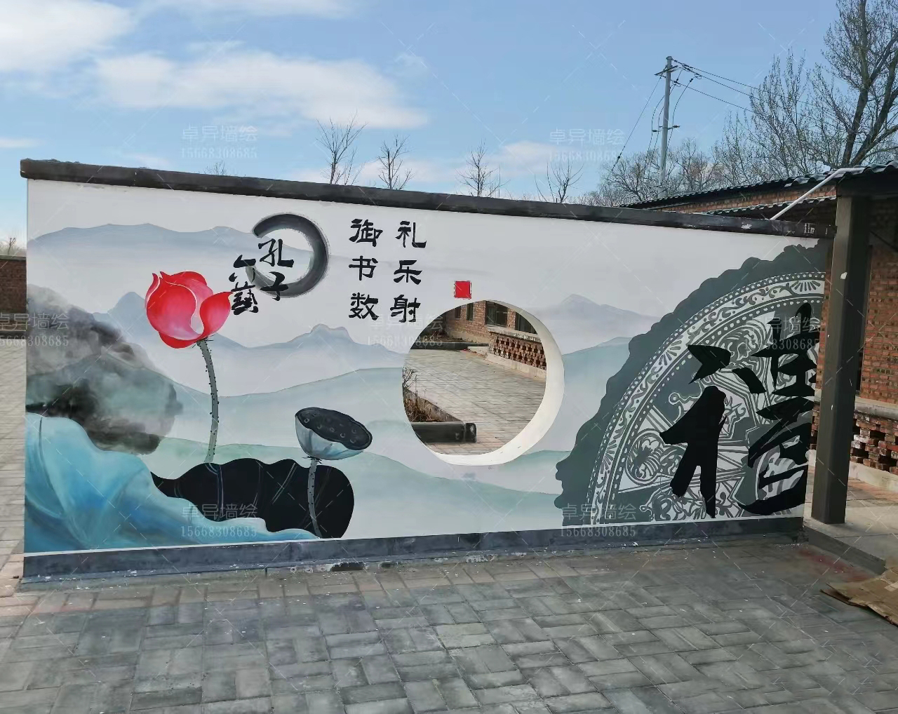 墙面彩绘手绘墙绘画公司