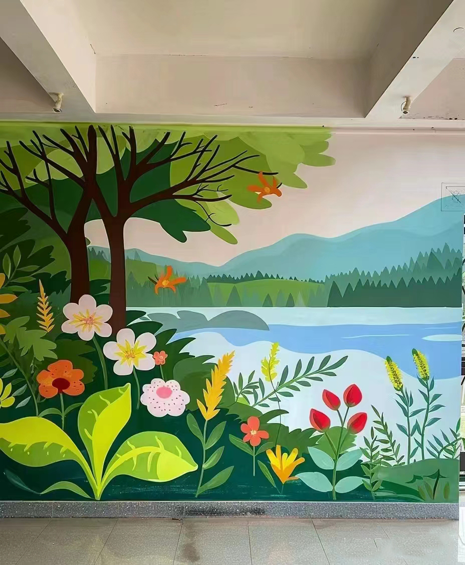 美丽乡村振兴彩绘墙绘工作室
