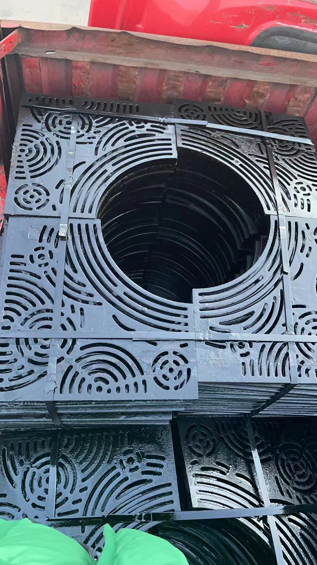 圆形漏水篦子全国配送建通铸造厂家一个起售